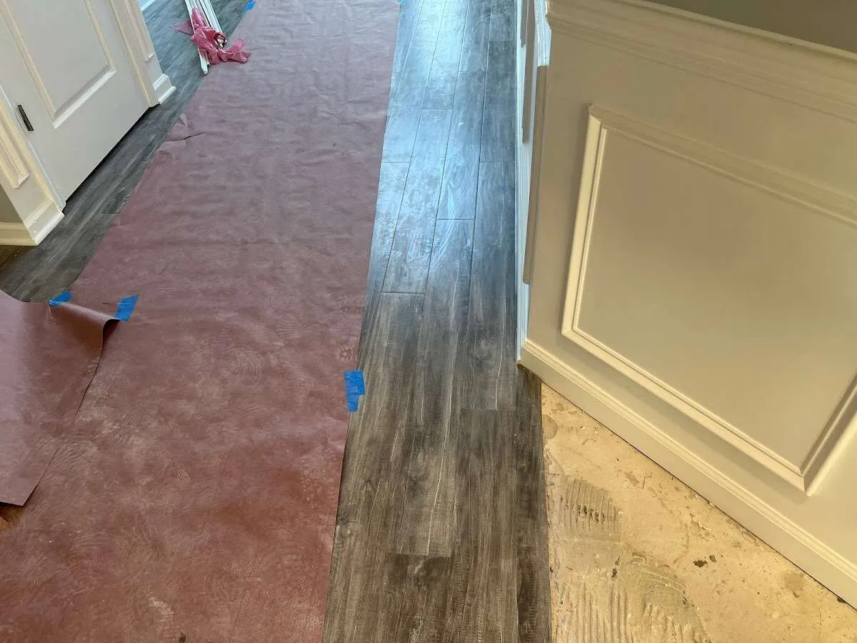 Completed marble shower restoration in Hammonton